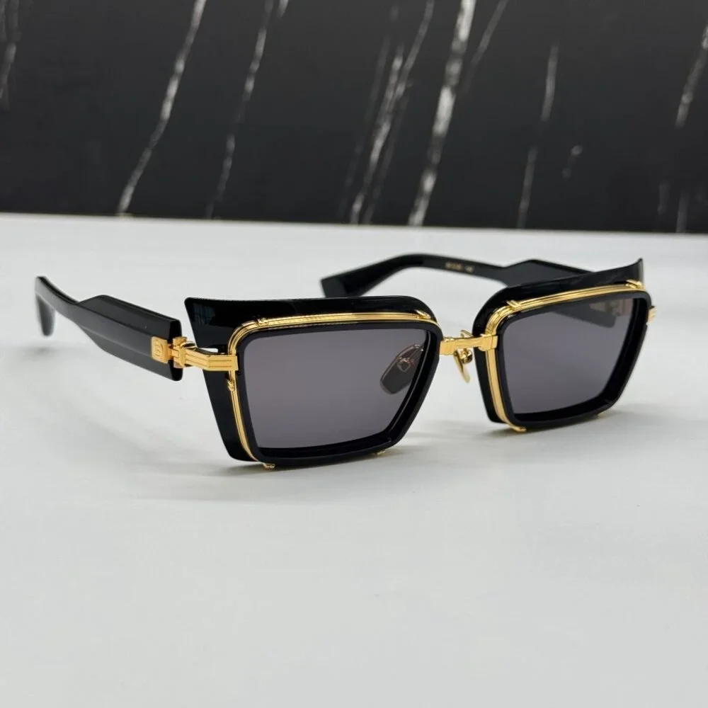 NEW BALMAIN ADMIRABLE UNISEX SUNGLASSES BALMAIN  BPS-130A BLACK - Picture 11 of 14